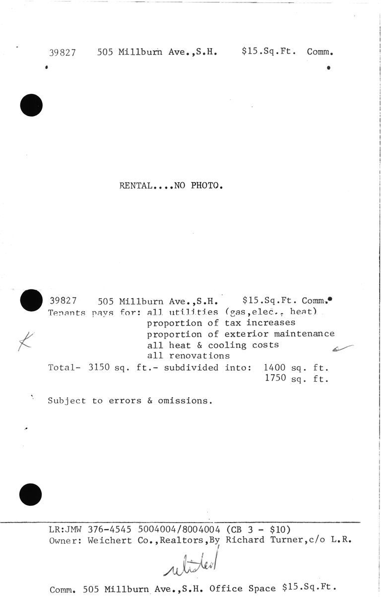          505-MILLBURN-AVENUE picture number 1
   