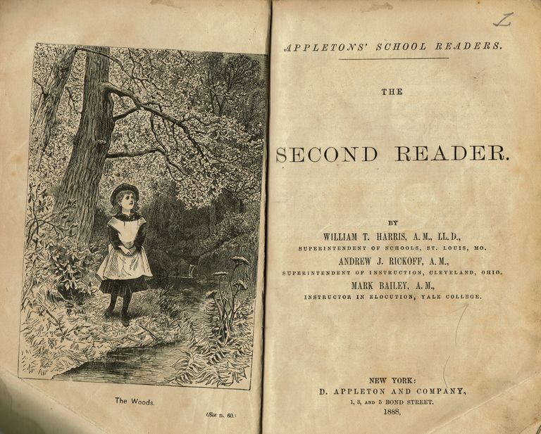          Blood Estate: Appleton's School Reader, Second Reader, 1888 picture number 1
   