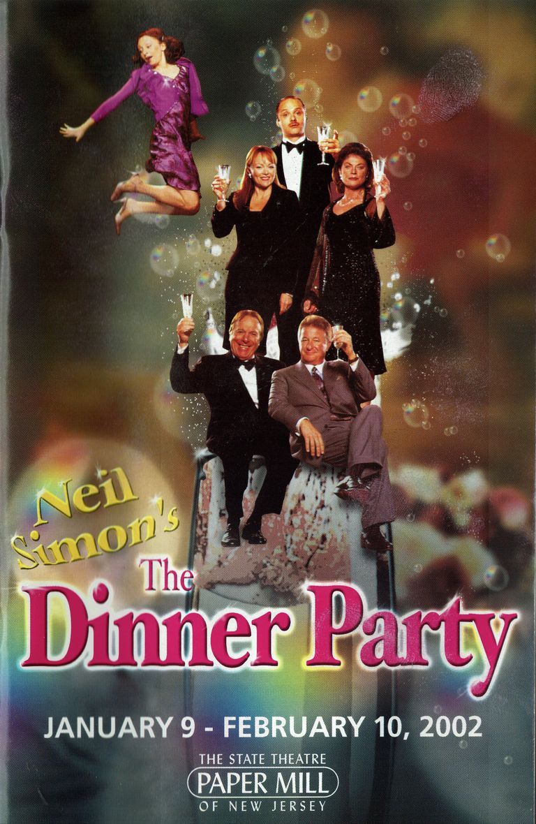          Paper Mill Playhouse Program: The Dinner Party, 2002 picture number 1
   