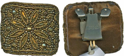          Pair of Cut-Steel/ beaded shoe clips picture number 1
   