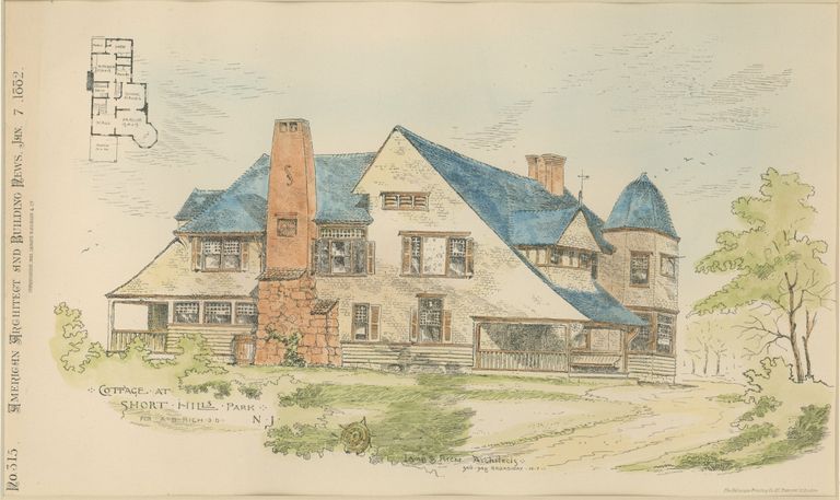          Lamb & Rich: 12 The Crescent (Sunset Cottage), 1882 picture number 1
   