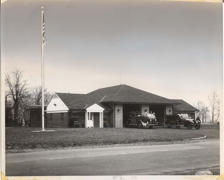          Fire Station #2, White Oak Ridge Road, 1956 picture number 1
   