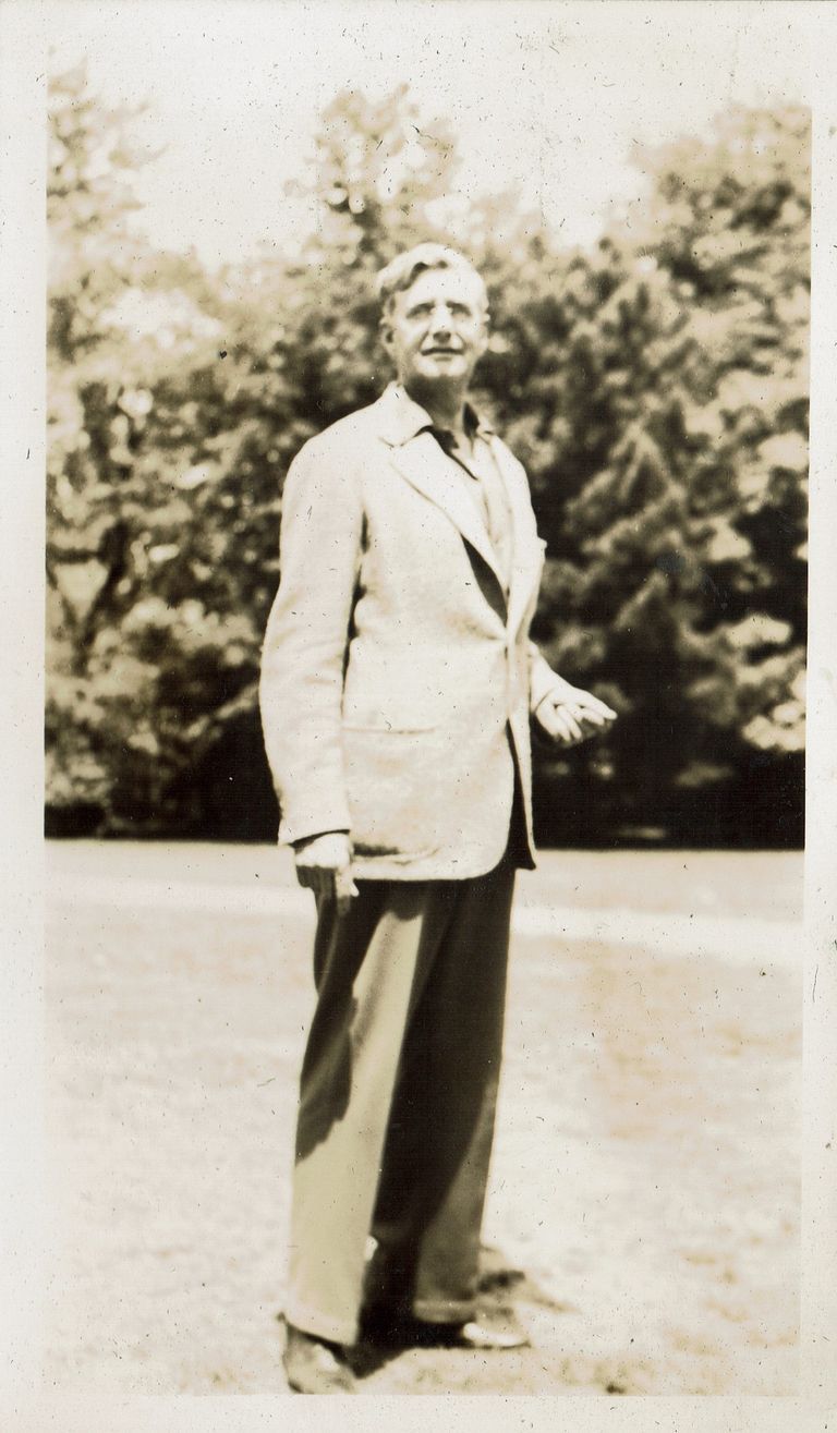          Millburn Art Center: Frederick Whitaker at Village Festival, 1944 picture number 1
   