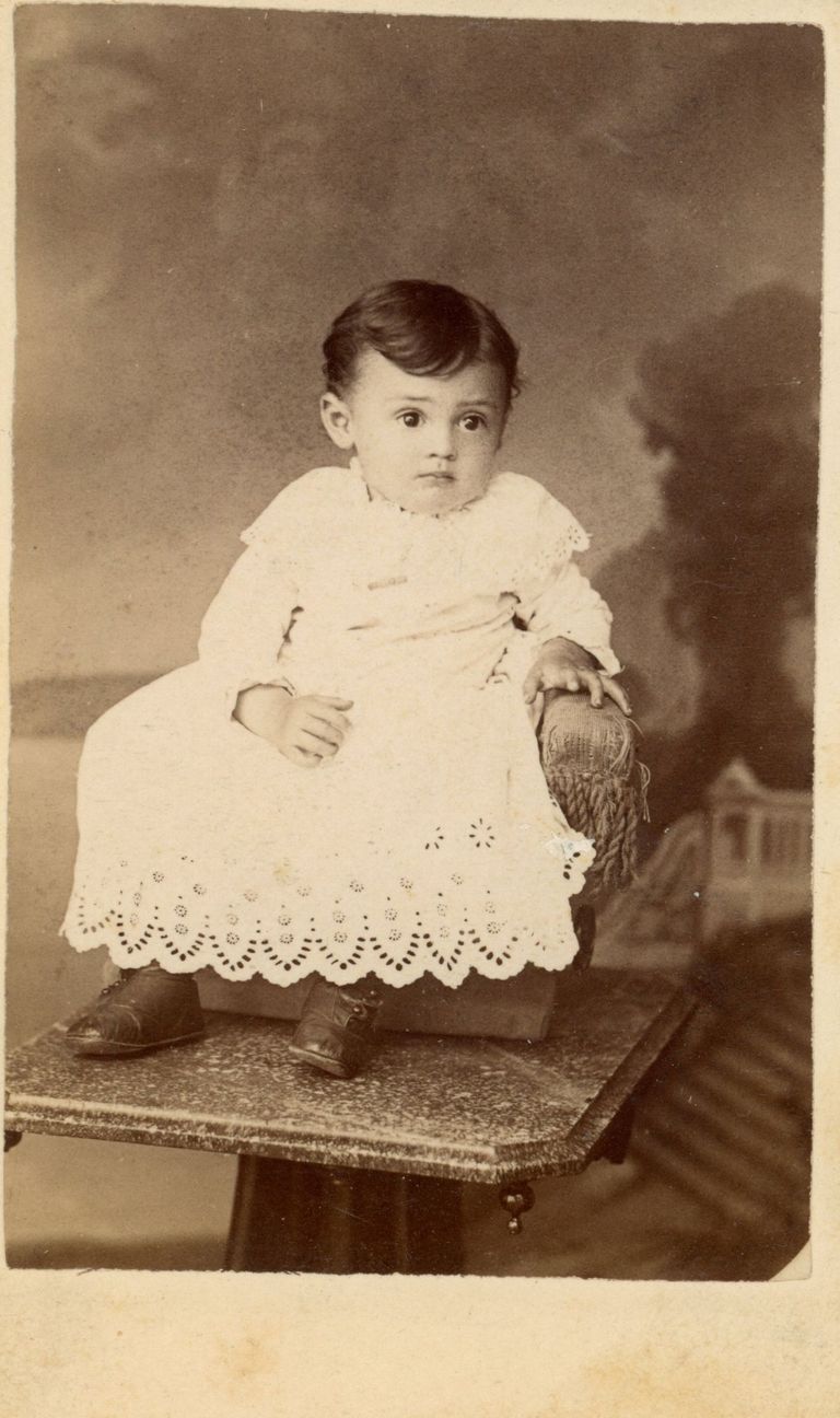          Bosworth: Unidentified Boy in Chair, c. 1880s-1897 picture number 1
   