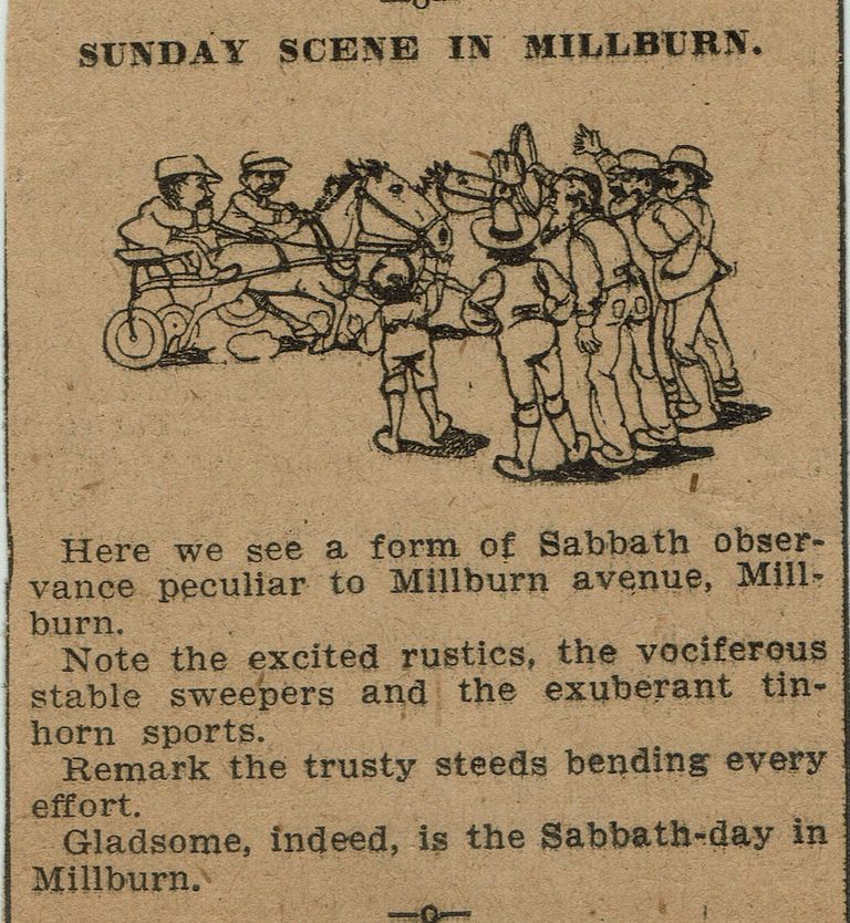          Flanagan: Sunday Scene In Millburn, 1904 picture number 1
   