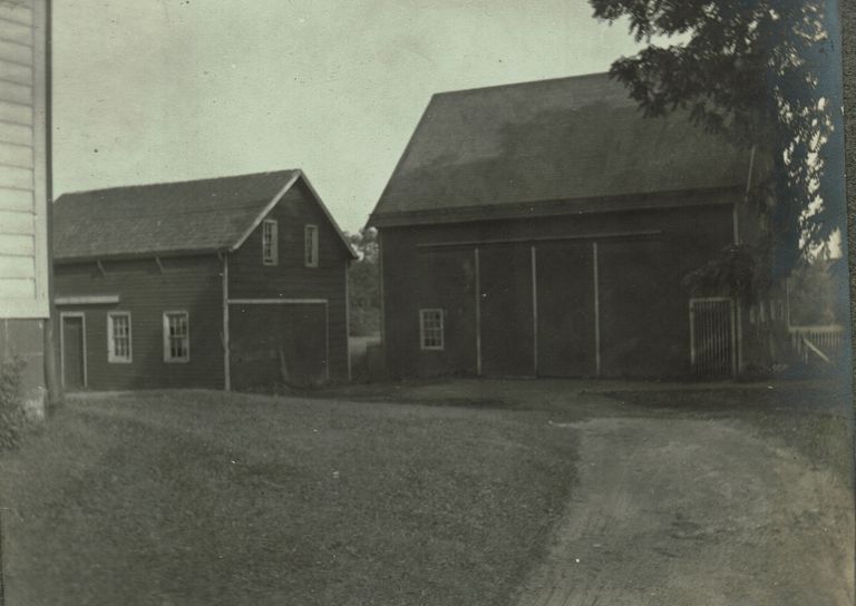          Marshall-Schmidt Album: Barns Behind House on Taylor Street picture number 1
   