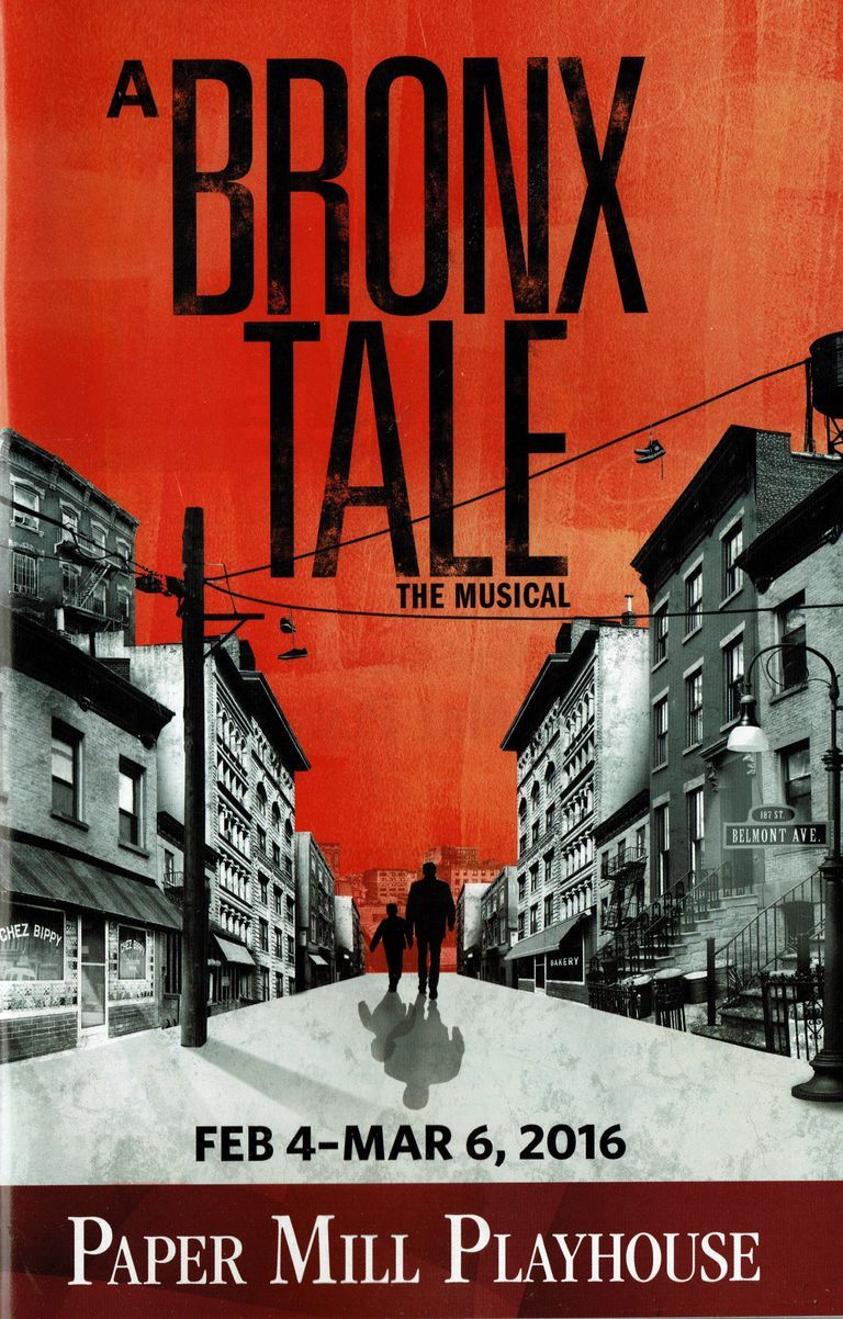          Paper Mill Playhouse Program: A Bronx Tale, 2016 picture number 1
   