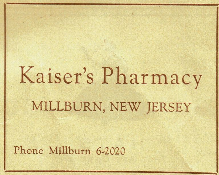          Kaiser's Pharmacy Advertisement, 1939 picture number 1
   