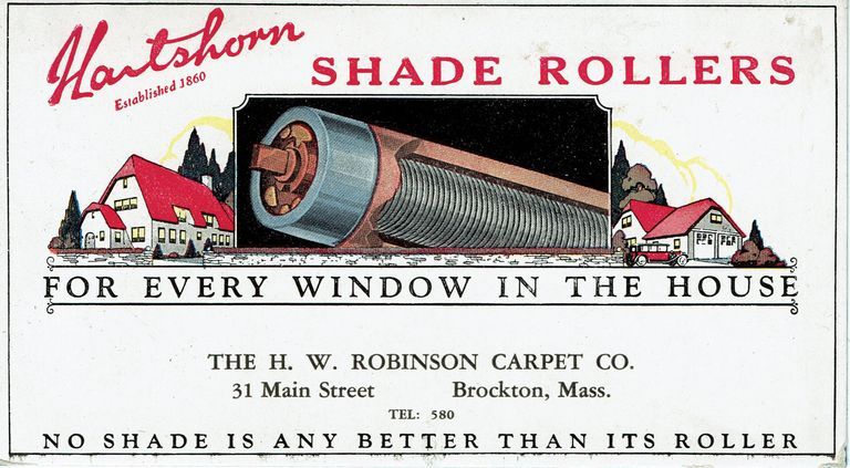          Hartshorn: Shade Roller Advertisement and Trade Cards picture number 1
   