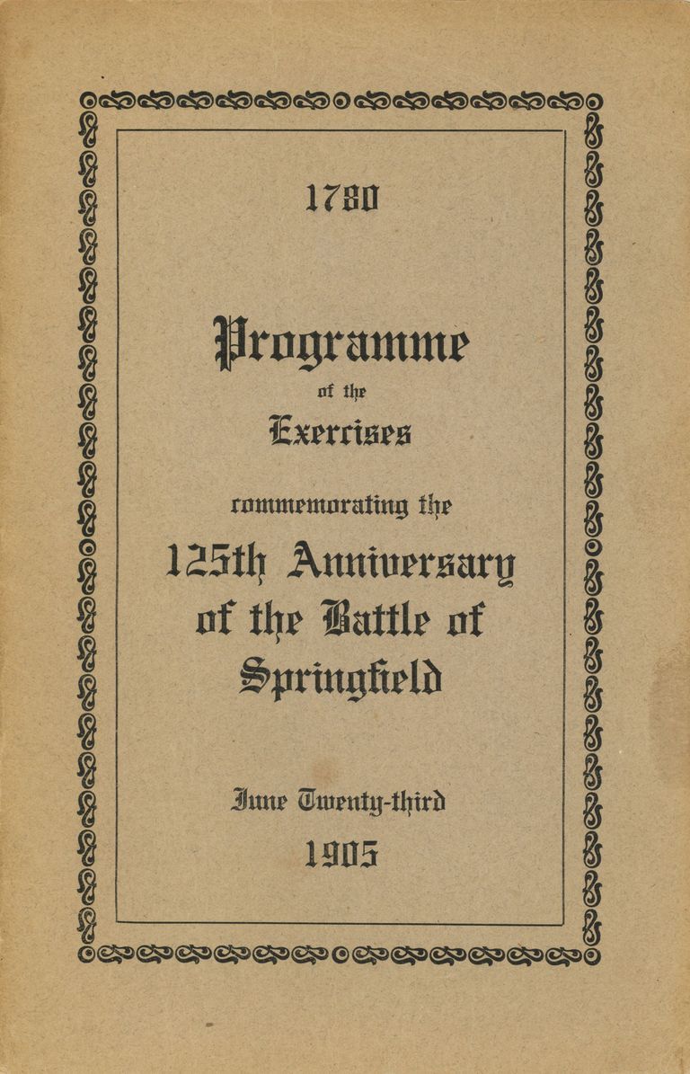          Battle of Springfield: 125th Anniversary Program of Exercises, 1905 picture number 1
   