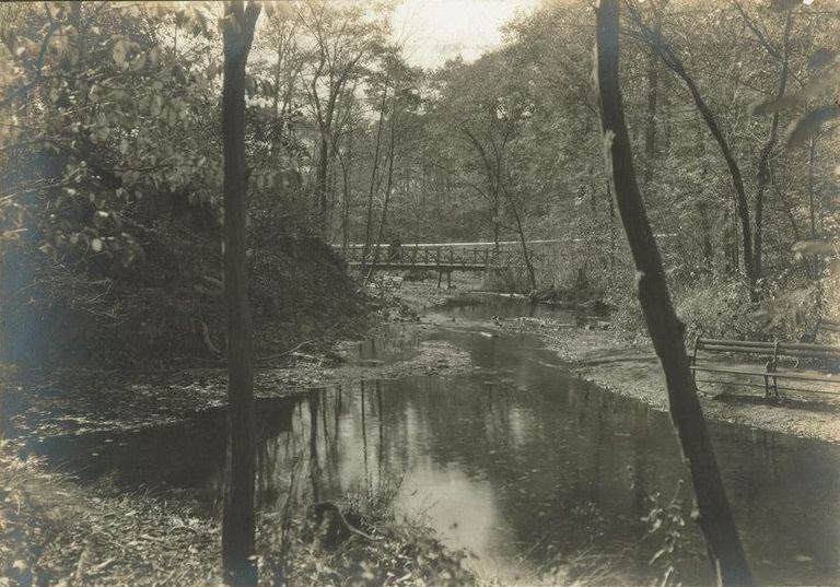          Hartshorn: Cora Hartshorn Photograph of Bridge in South Mountain Reservation picture number 1
   