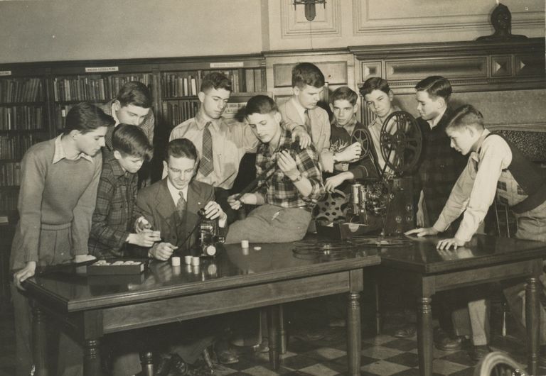          Millburn High School: Visual Aid Club, 1946 picture number 1
   