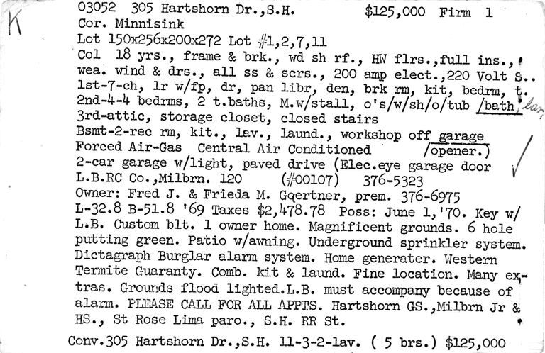          305 HARTSHORN DRIVE picture number 1
   