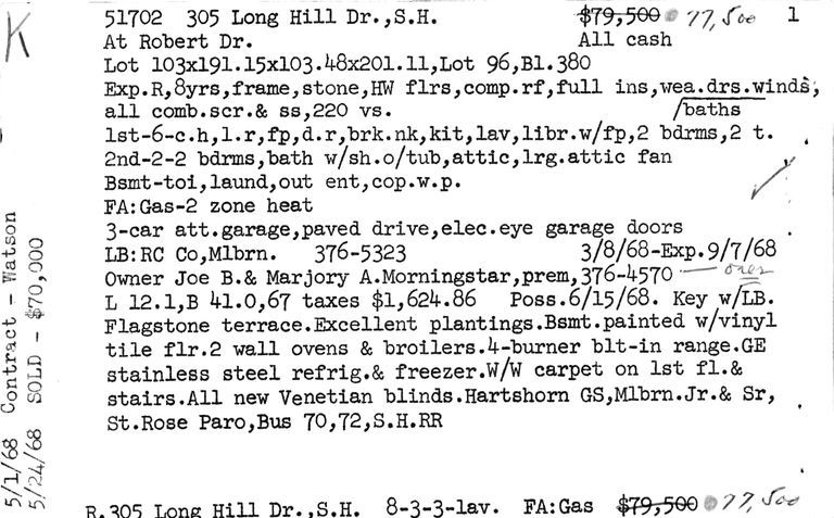          305 LONG HILL DRIVE picture number 1
   