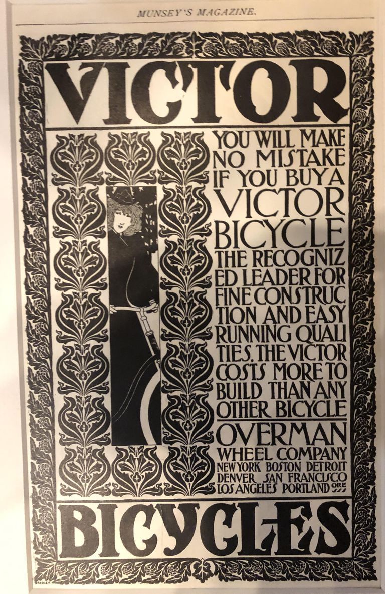          Advertisement in Munsey's Magazine, c. 1896
   