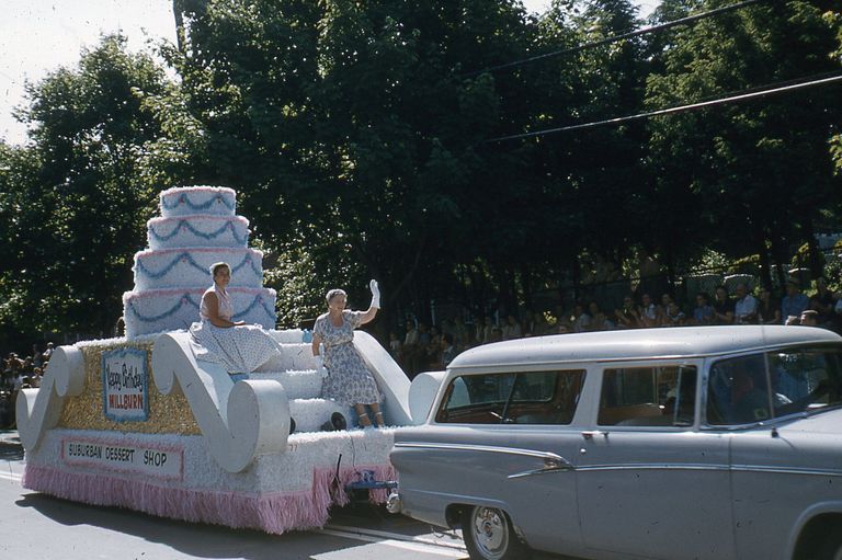          Centennial Parade: Suburban Dessert Shop Float, 1957 picture number 1
   