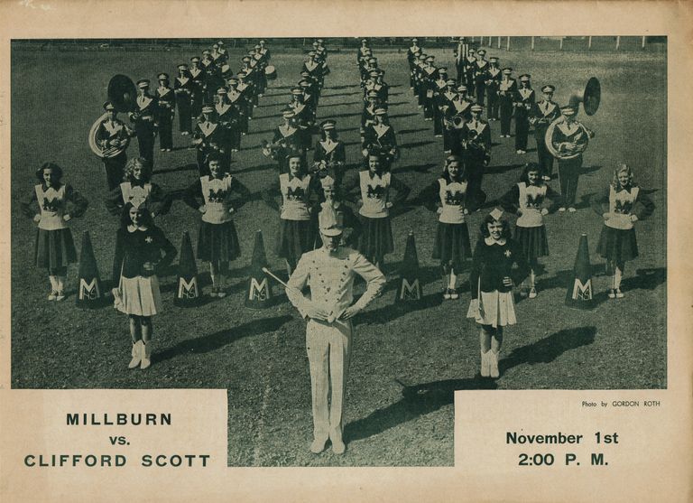          Football: Millburn High School vs. Clifford Scott Program for November 1, 1947 picture number 1
   