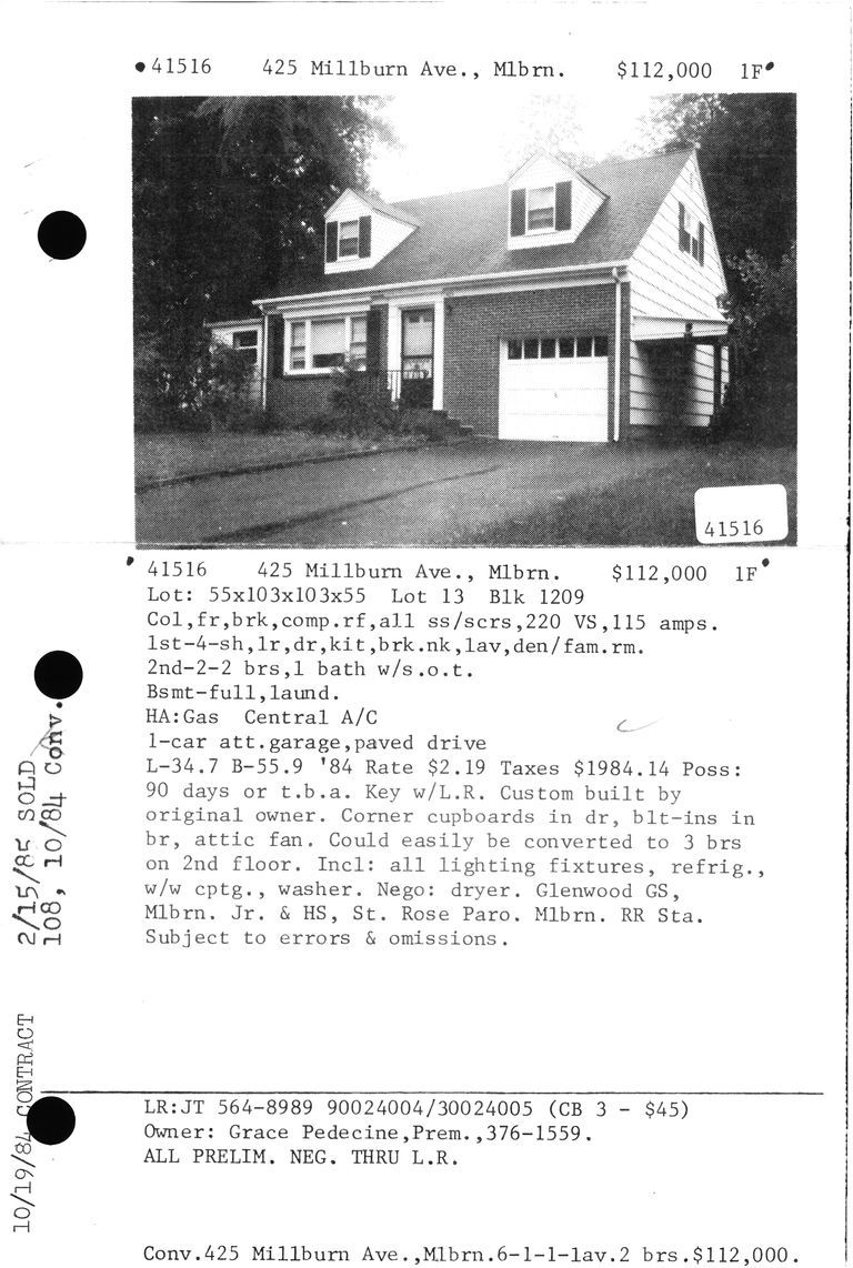          425-MILLBURN-AVENUE picture number 1
   