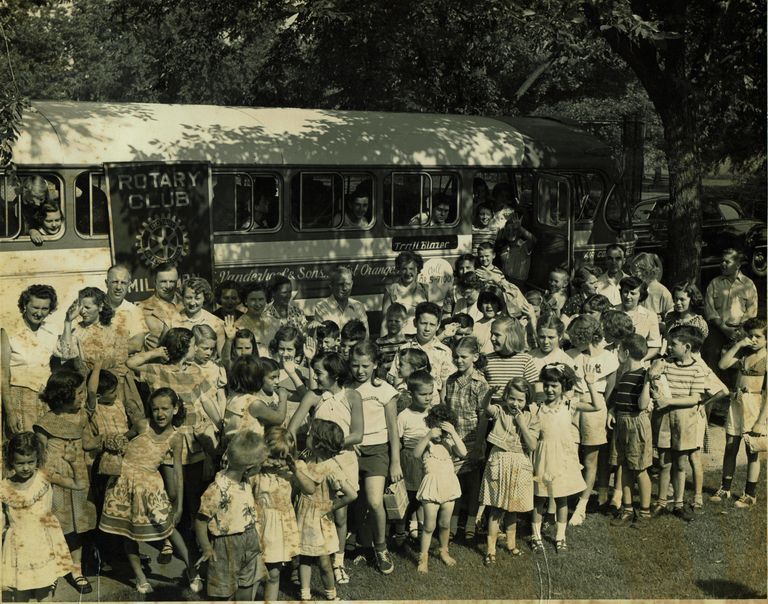          Rotary Club Trip to Bronx Zoo, July 26, 1951 picture number 1
   