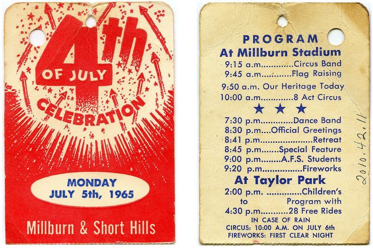          July 4: Celebration Ticket, 1965 picture number 1
   