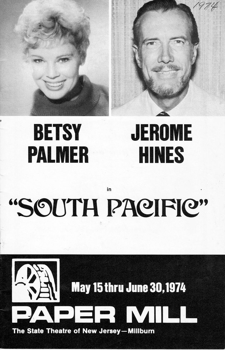          Paper Mill Playhouse Program: South Pacific, 1974 picture number 1
   