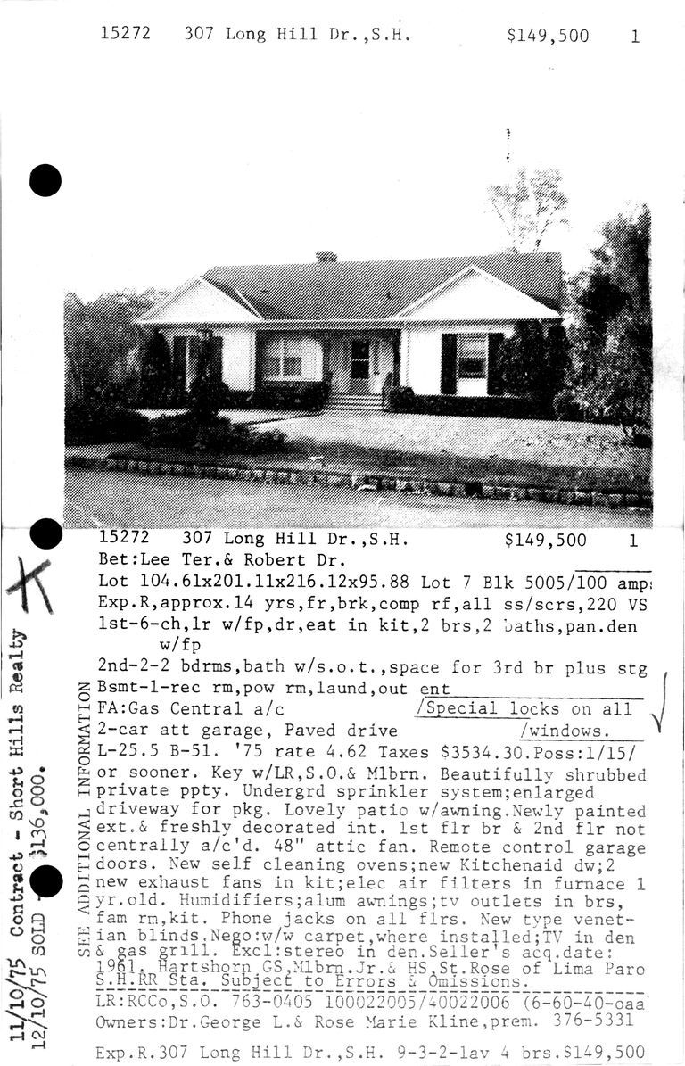          307 LONG HILL DRIVE picture number 1
   