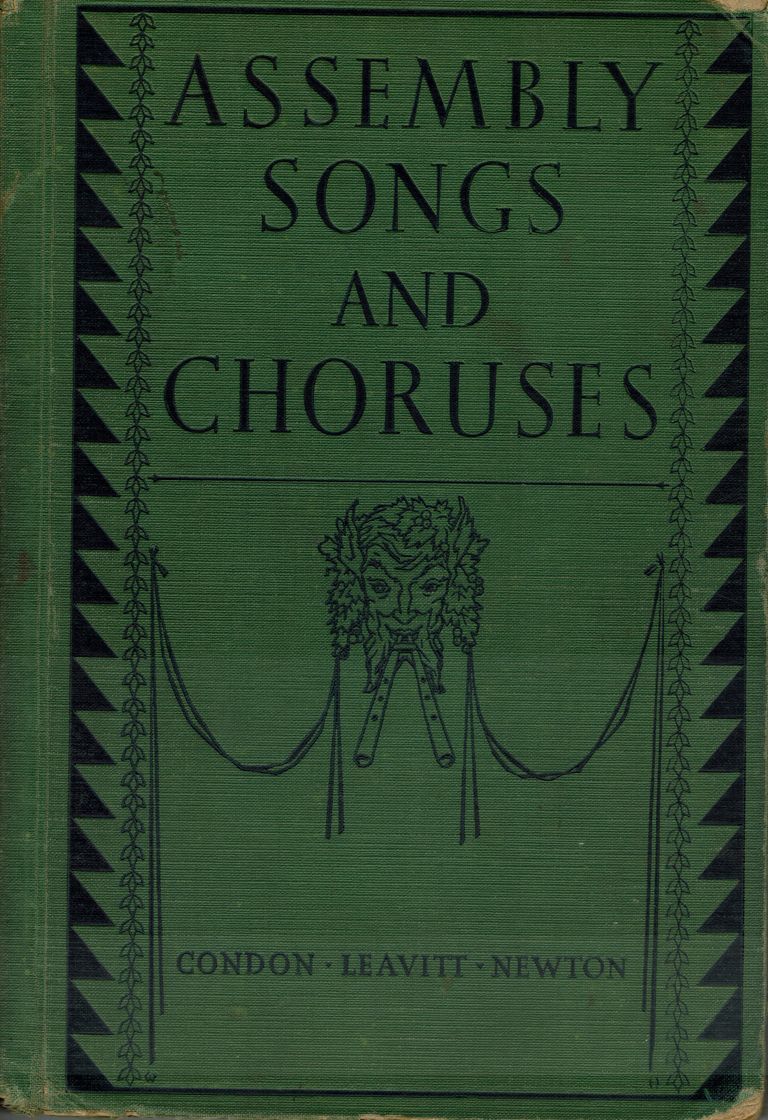 Assembly Songs and Choruses School Book, 1929 picture number 1