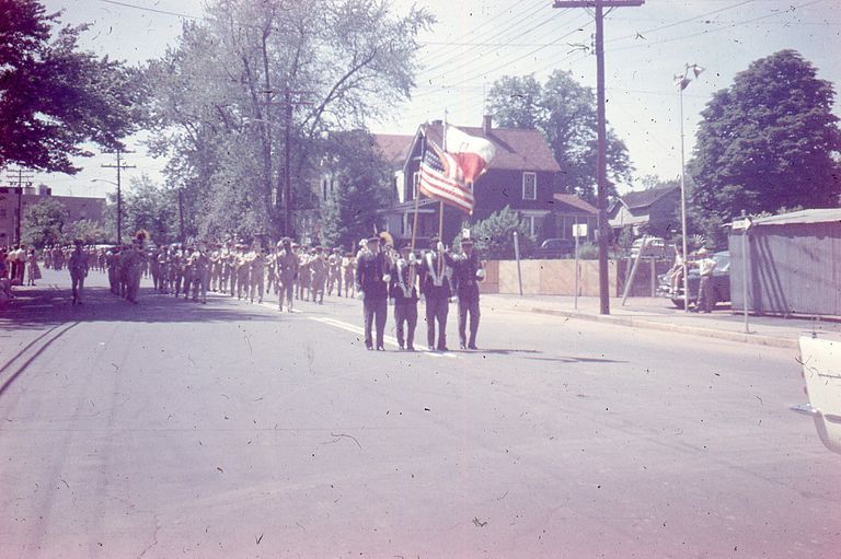          Centennial Parade:Color Guard, 1957 picture number 1
   