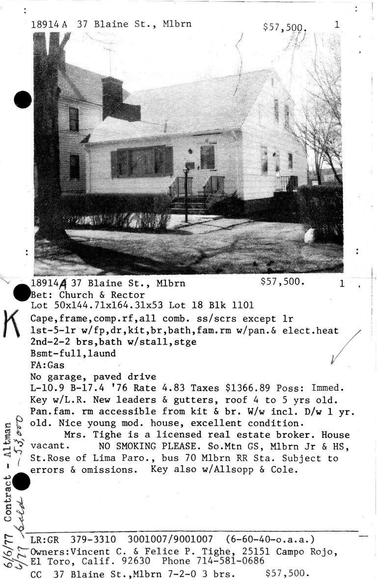          37 BLAINE STREET picture number 1
   