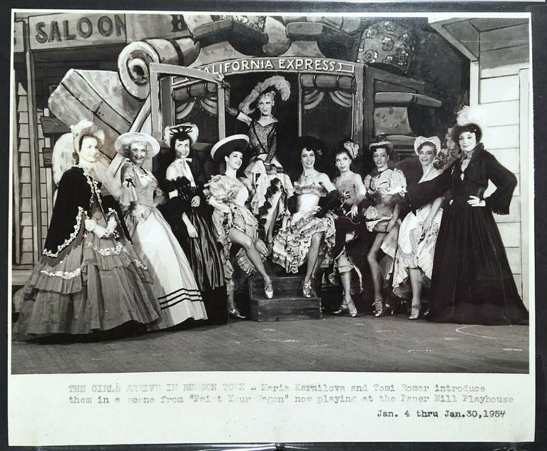          Paper Mill Playhouse: Photo Album of 51 Scenes From Paper Mill Playhouse, 1954-1956 picture number 1
   
