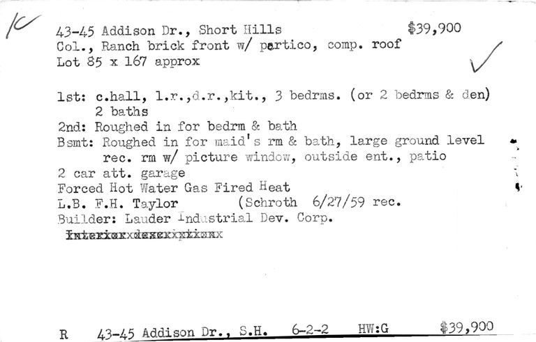          43-45 ADDISON DRIVE picture number 1
   