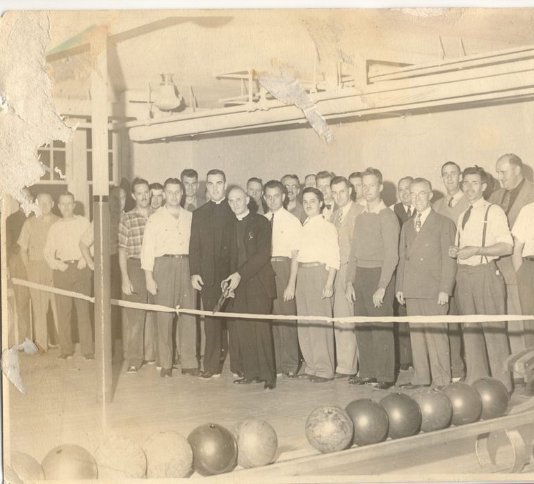          Bowling: St. Rose of Lima Bowling Alley Opening, 1931 picture number 1
   
