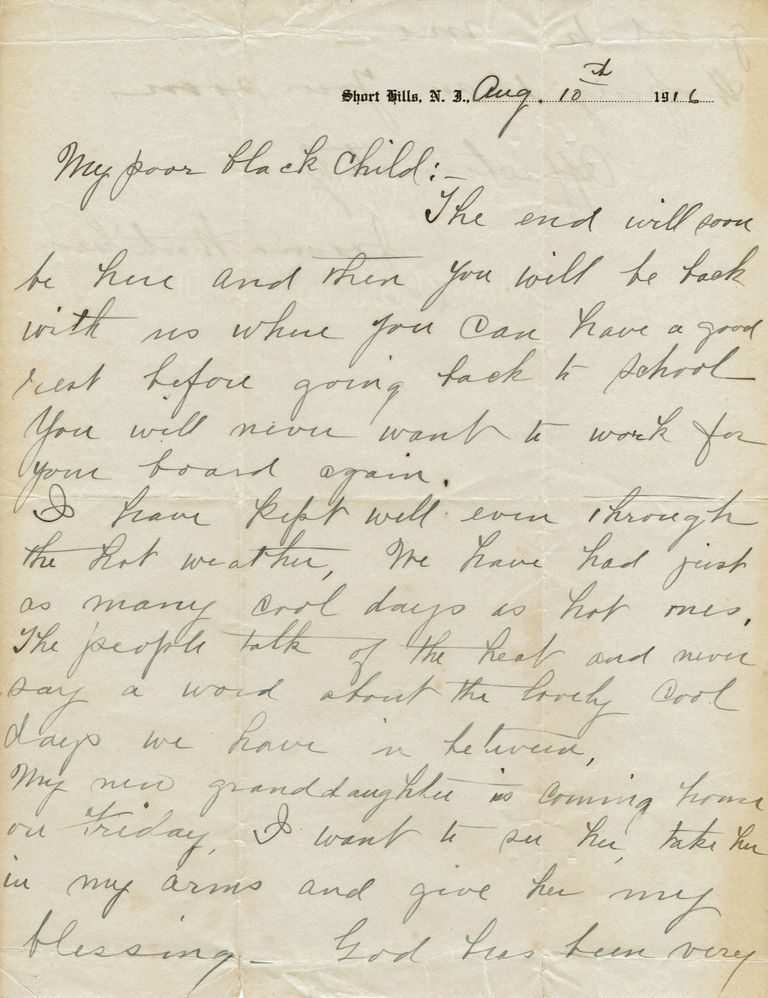          Hartshorn: Joanna Hartshorn Letter, 1916 picture number 1
   