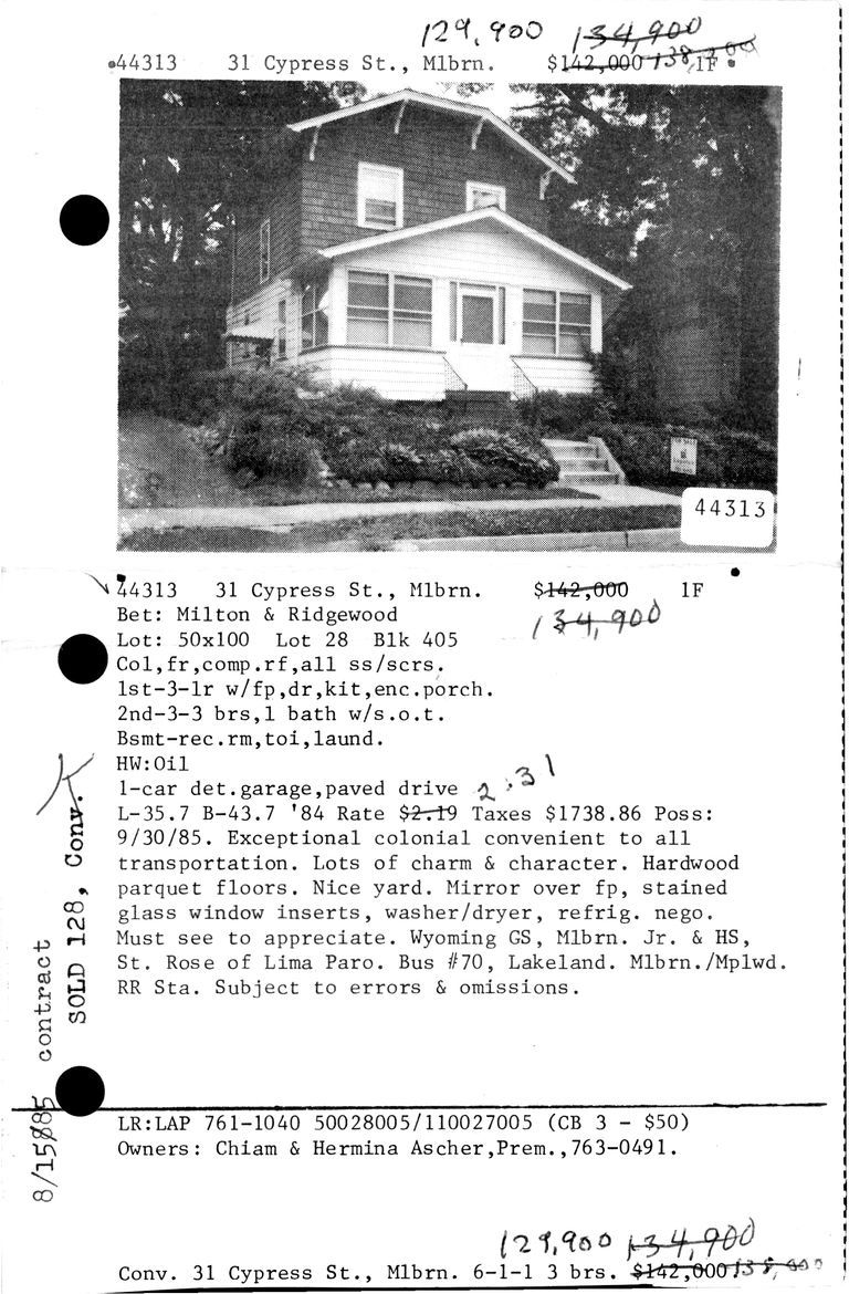          31 CYPRESS STREET picture number 1
   