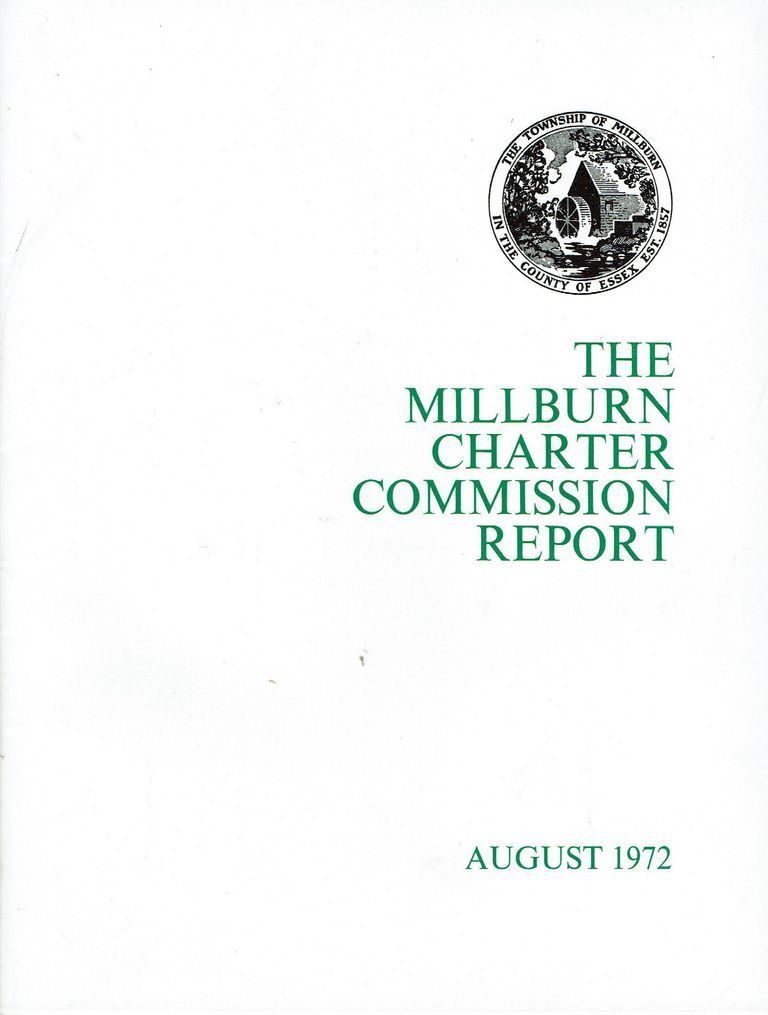          Millburn Charter Commission Report, 1972 picture number 1
   