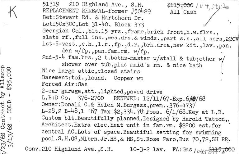          210 HIGHLAND AVENUE picture number 1
   