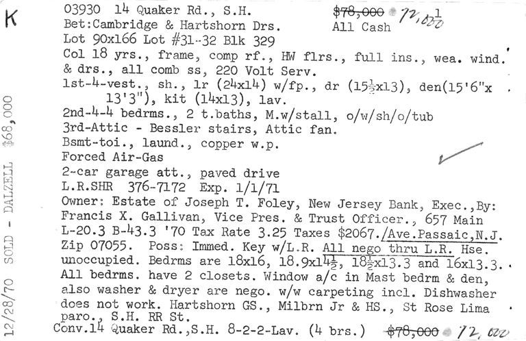          14-QUAKER-ROAD- picture number 1
   