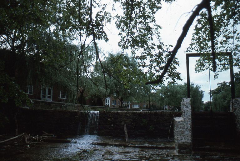          Fandango Mill: Fandango Mill Pond Dam, 1975 picture number 1
   