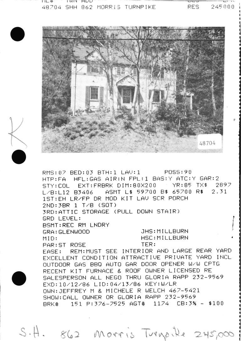          862-MORRIS-TURNPIKE picture number 1
   