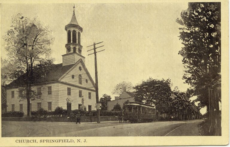          First Presbyterian Church: Springfield, NJ, c. 1905 picture number 1
   