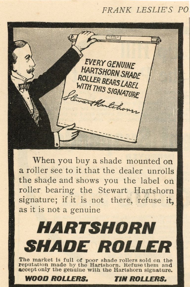          Hartshorn: Hartshorn Shade Roller Advertisement from Frank Leslie's picture number 1
   