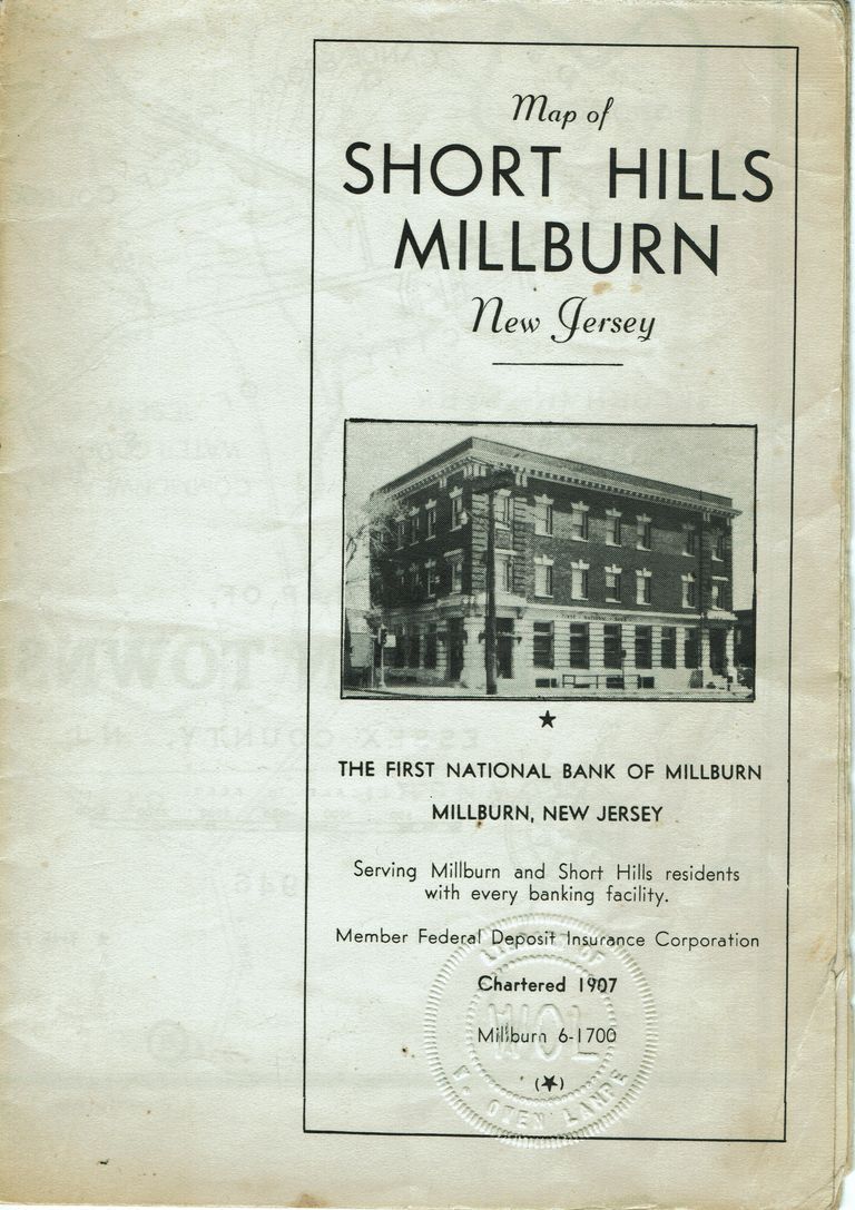          Published by The First National Bank of Millburn
   