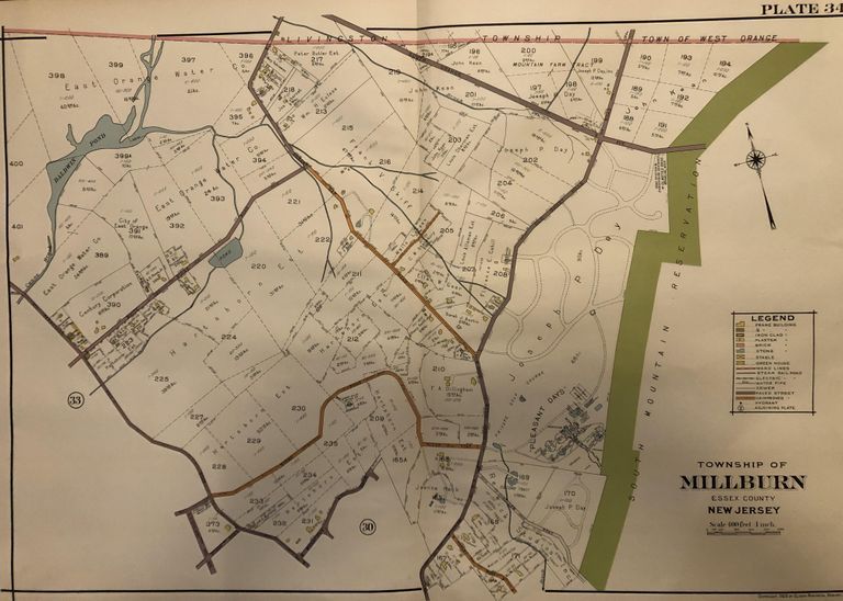          Plate 34, Elisha Robinson Atlas of Essex County
   