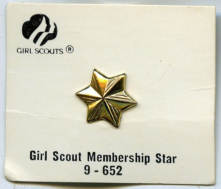          Scouts: Girl Scout Membership Star 9-652 picture number 1
   