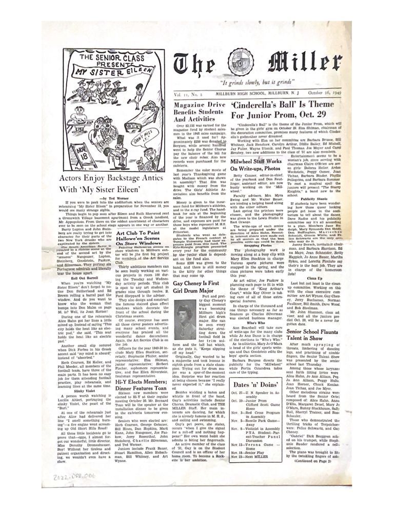          Miller Newspapers, 1949-50 & 1958 picture number 1
   