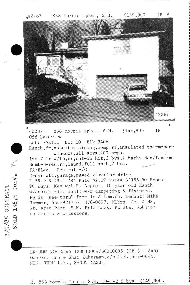          868-MORRIS-TURNPIKE picture number 1
   