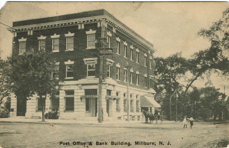          Post Office and Bank: First National Bank Building and Post Office, 1920 picture number 1
   