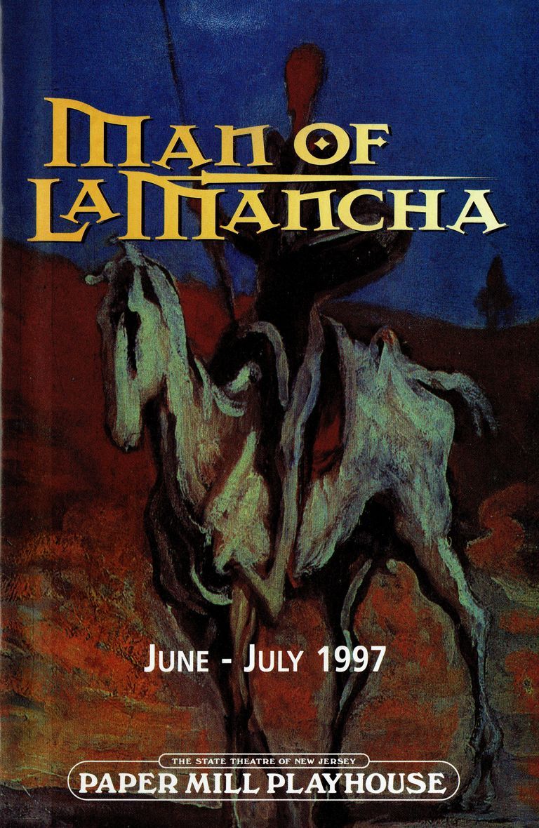          Paper Mill Playhouse Program: Man of La Mancha, 1997 picture number 1
   
