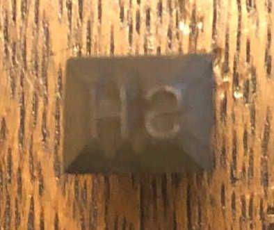          Hartshorn Family Metal Punch Iron picture number 1
   