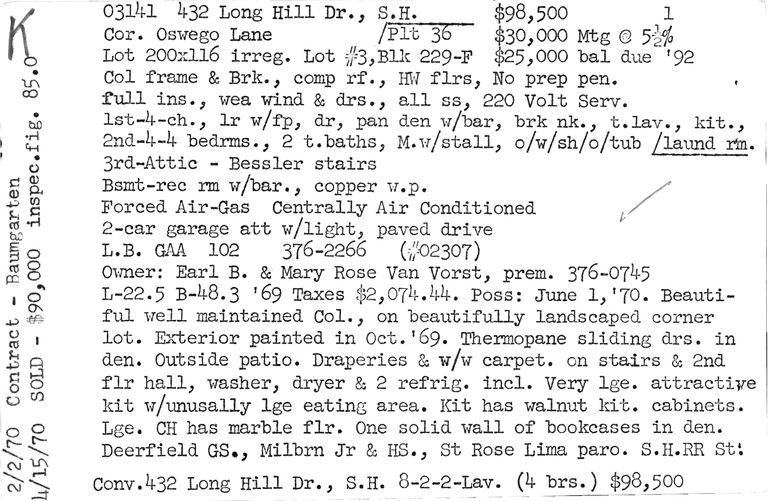          432 LONG HILL DRIVE picture number 1
   